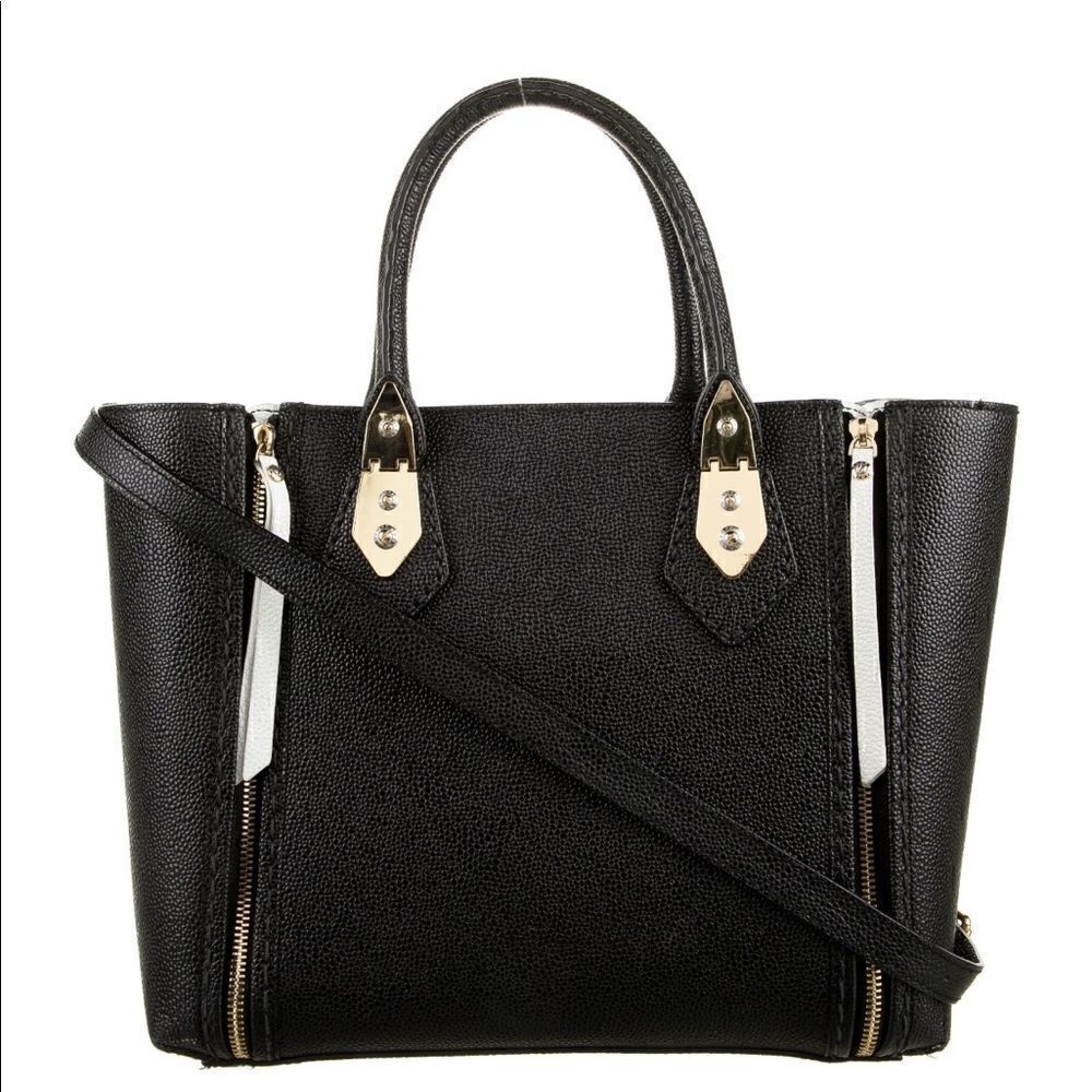 Henri Bendel A-Listsatchelblackandwhite